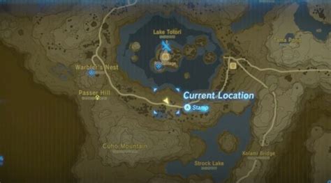 breath of the wild bareeda naag shrine|botw shrine near rito village.